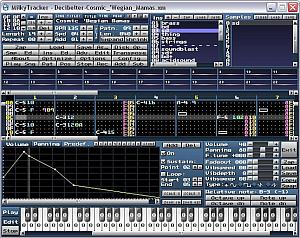 software studio milkytracker