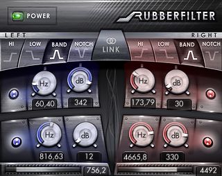 vst plug-in rubber-filter