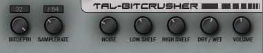 audio vst plugin tal-bitcrusher