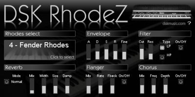 free rhodes vst dsk-rhodez