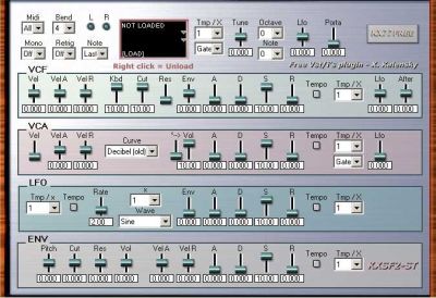 Soundfont Sample Player Plugin KX SF2-ST