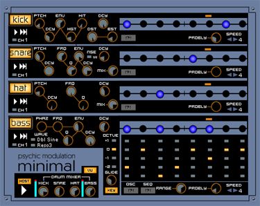 best free vst drum machine minimal