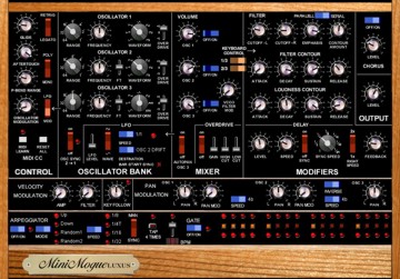 Free VST Synth Minimogue luxus